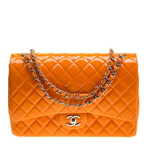 chanel orange bag|chanel 22 handbag.